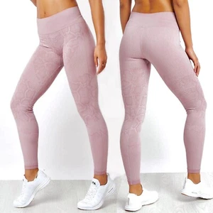 NEW $110 Varley Quincy Leggings Sz Medium M Deauville Snake High Waist Seamless - Picture 1 of 12