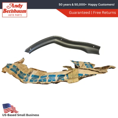 Chrysler New Yorker 1972 cuarto izquierdo parachoques inferior contorno moldura 3613041 nuevo en stock Foto 1 de 4