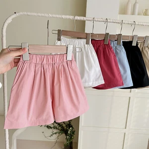 Girls Baby Harem Pants Biker Shorts Summer Loose Breathable Travels Holiday - Picture 1 of 40
