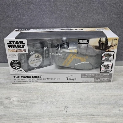 Star Wars Mandalorian Razor Crest RC Ship Vehicle 2.4 GHz Radio Control Toy - Image 1 of 4