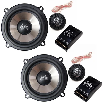 Illusion Audio E5 5.25" Electra Series 2-way Component Speaker Kit - Pair - Image 1 of 4
