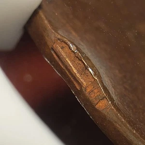 1c Lincoln Cent Planchet Mint Error Edge Strike - NGC MS 64 BN - SKU-X5864 - Picture 1 of 6