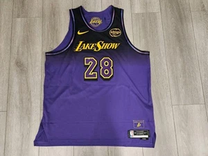 Nike Authentic Rui Hachimura 2024-25 Lakers City Edition Jersey 56 2xl Rare Xxl - Picture 1 of 5