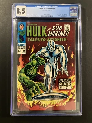 Tales to Astonish #93 (1967) CGC 8.5 White Pages Classic Marie Severin Cover - Image 1 of 4