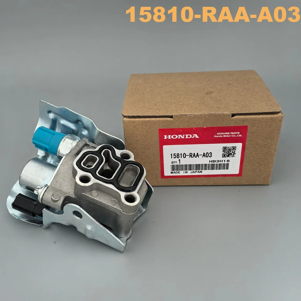 OEM GENUINE 15810-RAA-A03 HONDA ACURA VTEC SOLENOID SPOOL VALVE W/GASKET NIB US - Изображение 1 из 4
