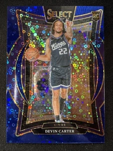 Devin Carter Rookie Card RC 2024-25 Select Blue Fast Break Prizm /25 #92 - Bild 1 von 4