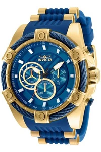 Men's 25527 Bolt Analog Display Quartz Blue Watch - Picture 1 of 5