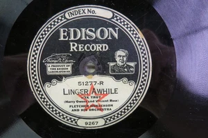 Fletcher Henderson & His Orch - EDISON 51277 - Linger Awhile - Picture 1 of 4