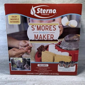Sterno S'Mores Maker (Red) Camping Kit - Indoor / Outdoor - Family Fun NOB! - Picture 1 of 5