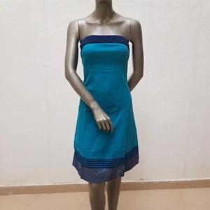 Bildhübsches Kleid von Skunkfunk (SKFK), XS (1), dunkelblau, blau, weiß - Bild 1 von 24