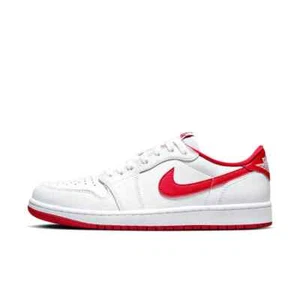 Jordan 1 Retro Low OG University Red Shoes CZ0790-161 - Picture 1 of 10