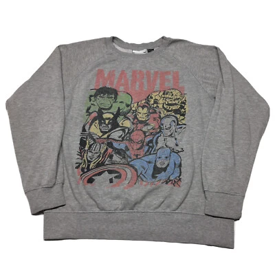 Sudadera Marvel Superhéroes Para Hombres Pequeña Spider-Man Hulk Pullover Cómic Arte Foto 1 de 4