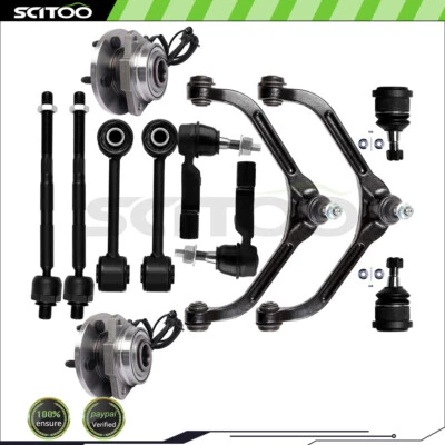 For 2006-2007 Jeep Liberty Front Control Arm Ball Joint Tie Rod End Sway Bar End - Image 1 of 4