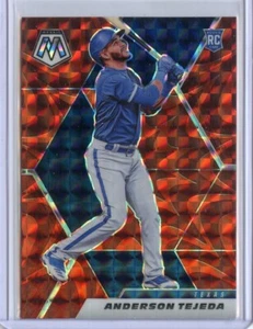 2021 Panini Mosaic Mosaic Reactive Red #209 Anderson Tejeda RC - Picture 1 of 1