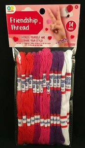 Go Create! - Friendship Thread - 14 Skeins & Instructions - Horizon Group USA - Picture 1 of 4