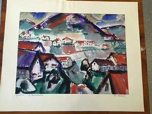 Karlsruhe Artista Maria Helwig - acquerello - vendemmia tardiva 53 - Foto 1 di 2