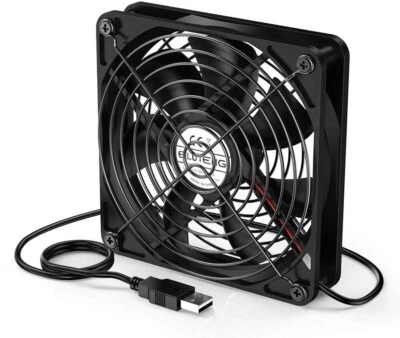 USB Ventilator lüfter 120mm Gehäuselüfter 3 Einstellbaren Computer Fan - Bild 1 von 4