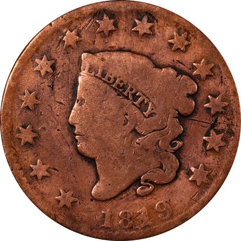 1819 Large Cent Great Deals From The Executive Coin Company Cover