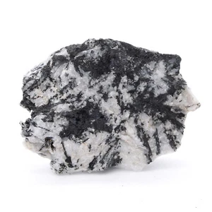 Black Tourmalated Quartz Rough Unpolished - Imagen 1 de 2