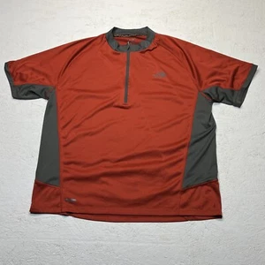 The North Face Cycling Jersey Mens XL Vapor Wick 1/4 Zip Pocket Breathable Shirt - Picture 1 of 14