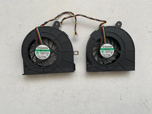GIGABYTE P2532 LAPTOP COOLING FANS L/R P/N F1B270 - Picture 1 of 4