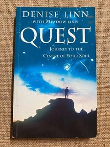 Book Paperback - Quest Denise Linn Weadow Linn Journey Into the Soul Self Help - Picture 1 of 4