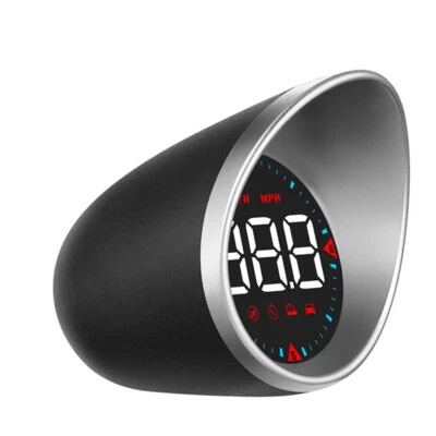 Car Digital GPS Speedometer HUD Head-Up Display Tired Overspeed Warning Alarm - Image 1 of 4