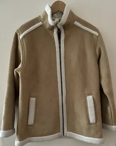 Woman’s Jacket. Beige. Size M 14/16 - Picture 1 of 6