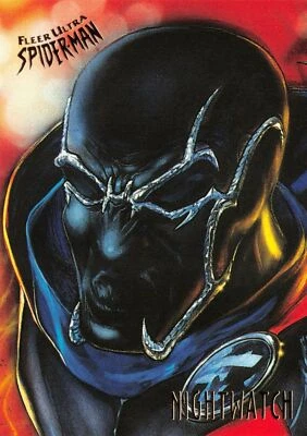 NIGHTWATCH / Marvel's Spider-Man Fleer Ultra 1995 BASE Trading Card #40 - Image 1 of 2