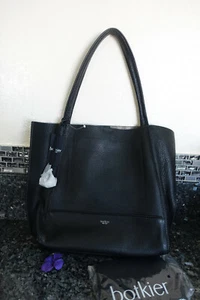 Botkier soho tote bag purse in black genuine leather New with tags - Picture 1 of 9