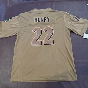 Derrick Henry Jersey Salute To Service Baltimore Ravens Large Mens Stitched #22 - Picture 1 of 6