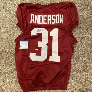 Will Anderson Jr. signiertes Alabama Crimson Tide Football Trikot PSA COA Autogramm - Bild 1 von 6