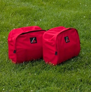 Bolsas rojas para bicicletas Cannondale de colección - Imagen 1 de 12