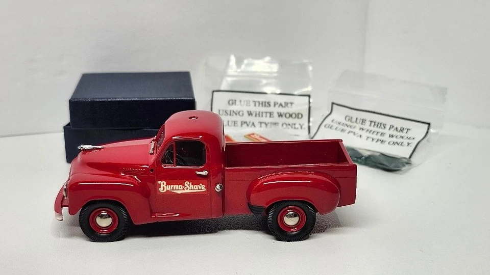 Brooklin Diecast 1/43 1952 Studebaker R-5 Pick Up Truck "Burma Shave" - Image 1 of 3