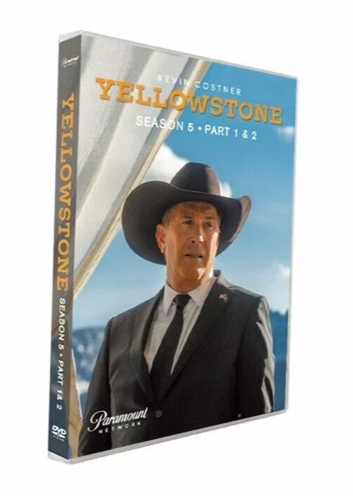 Yellowstone: The Complete Season 5 Five Part 1&2 (DVD, 2025, 6-Disc Box Set)