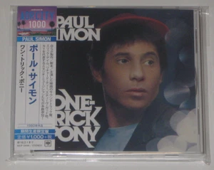 PAUL SIMON "ONE TRICK PONY" JAPAN LIMITED ED REMASTERED CD w 4 BONUS TRACKS - Imagen 1 de 2
