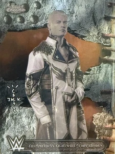 2025 Topps Chrome WWE x Cactus Jack Base Card - Cody Rhodes Smackdown - Picture 1 of 1