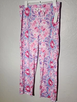 Calça pijama feminina Bobbie Brooks de lã estampada tingida tamanho P - Imagem 1 de 2