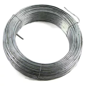 More details for tension straining line wire galvanised steel 100m x 2.5mm chain link fencing