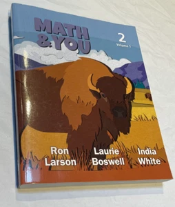 Math & You Grade 2, Vol 1, Ron Larson, Big Ideas Learning - Picture 1 of 3