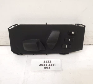 ✅ OEM BMW E93 335 M3 Left Driver Side Seat Power Lumbar Switch Module Unit - Picture 1 of 12