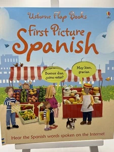 First Picture Spanish Usborne Flap Books - Picture 1 of 12