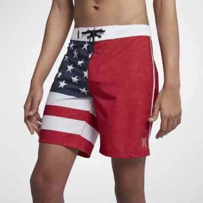 HURLEY Bañador Americano de Surf  Board Shorts. Talla ES43, US33. 20`` largo - Imagen 1 de 4