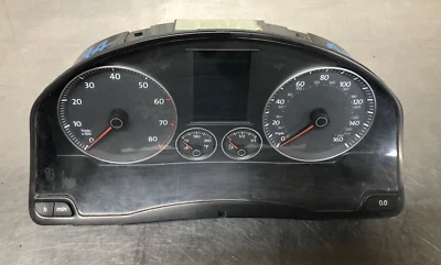 2005 Volkswagen Jetta 160mph instrument speedometer gauge cluster - Image 1 of 4