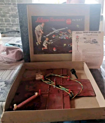 Schuco Varianto Patent - 3051 - Ampelkreuzung Blechspielzeug - OVP - Bild 1 von 4