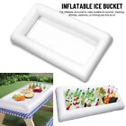 Picnic Food Fruit Containers Floating Tray Inflatable Ice Bucket Drink Float