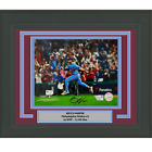 Framed Autographed/Signed Bryce Harper Phillies 8x10 Photo Fanatics & MLB COA #2