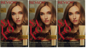 (3) Revlon Salon Color #7 Dark Blonde Color Booster Kit For Week 3 And 6