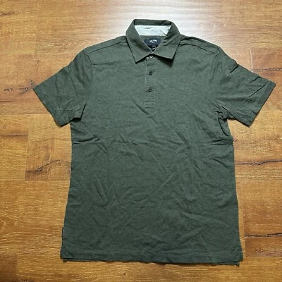Jack Spade Navy Polo Shirt S Olive Short Sleeve Preppy City Office Casual Luxury - Image 1 of 4