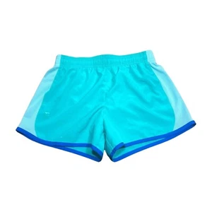 Athletic Works Shorts Womens L/G(10-12) Blue Dri-More Performance Running - Picture 1 of 8